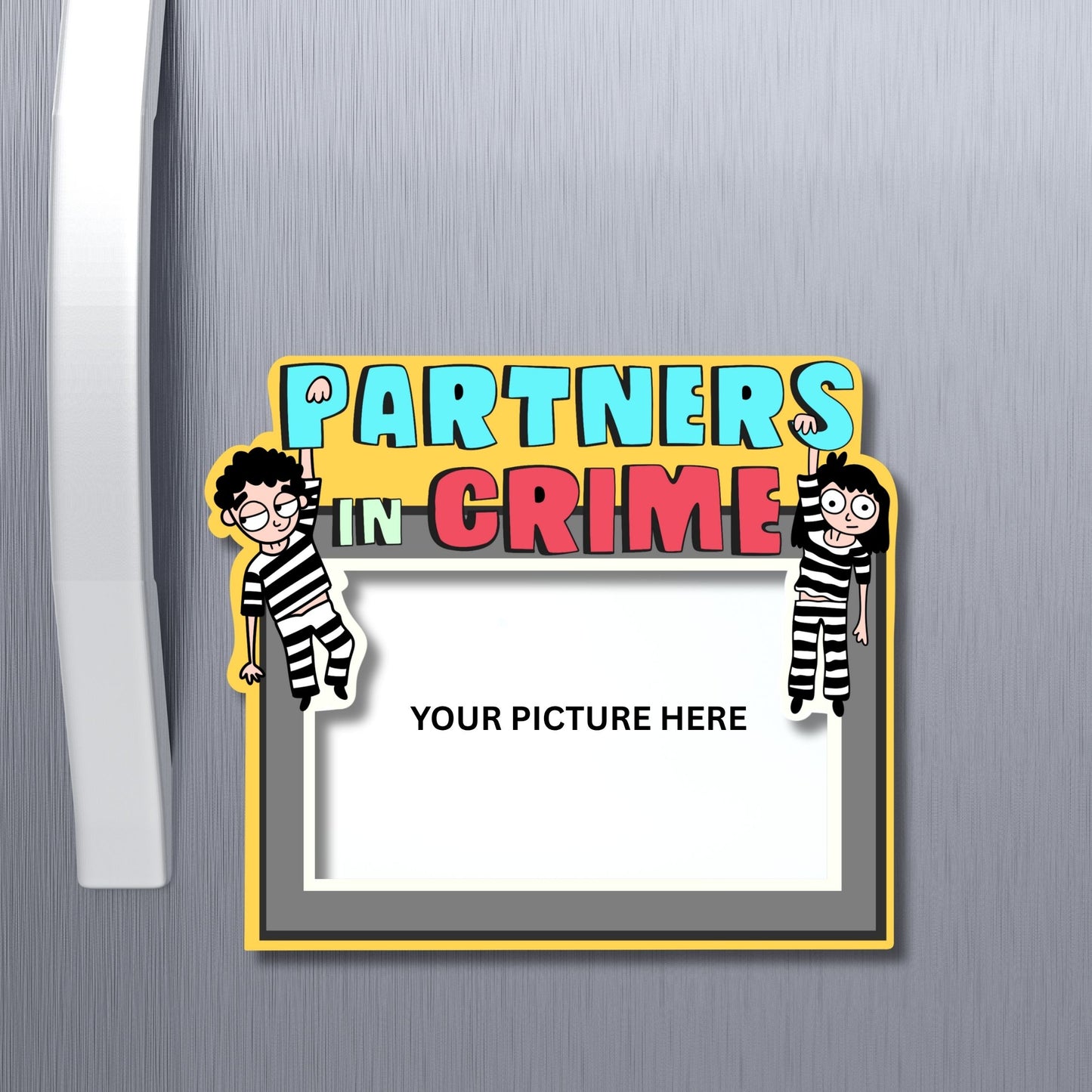 Partner in Crime Photo Magnet