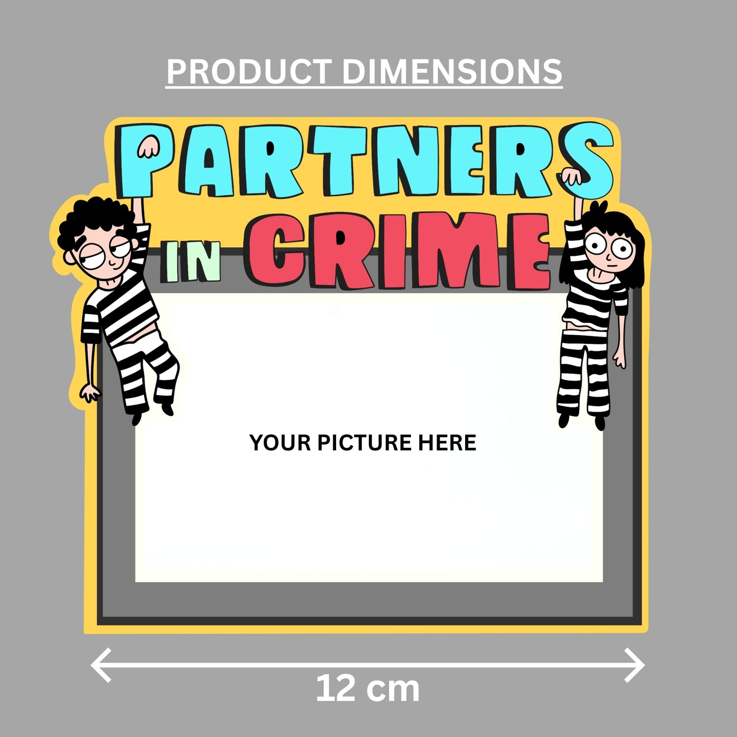 Partner in Crime Photo Magnet