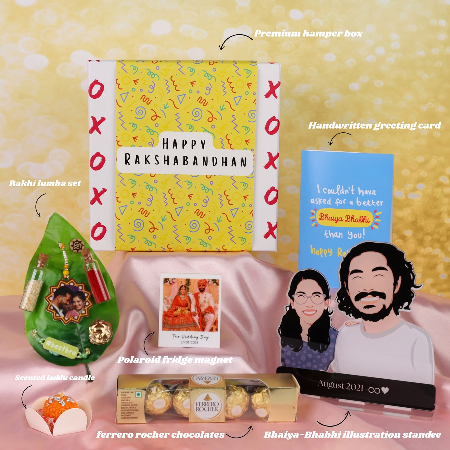 Bhaiya Bhabhi Rakhi hamper