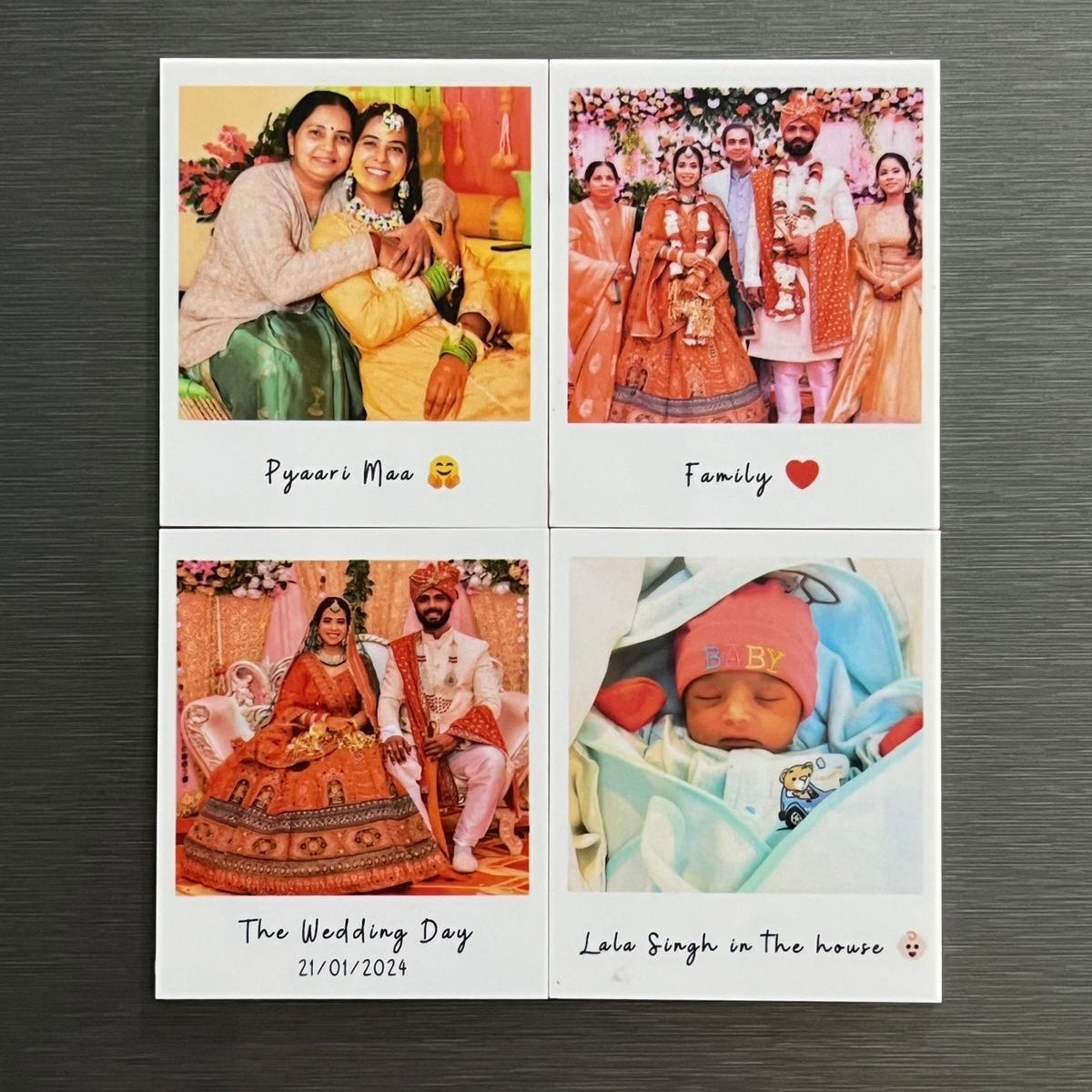 Acrylic Polaroid Fridge Magnets