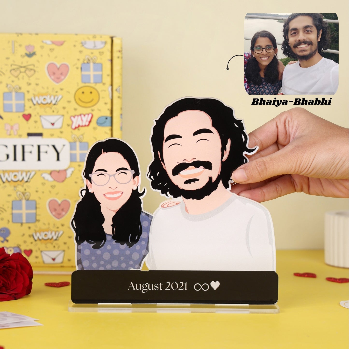 Bhaiya Bhabhi Rakhi hamper