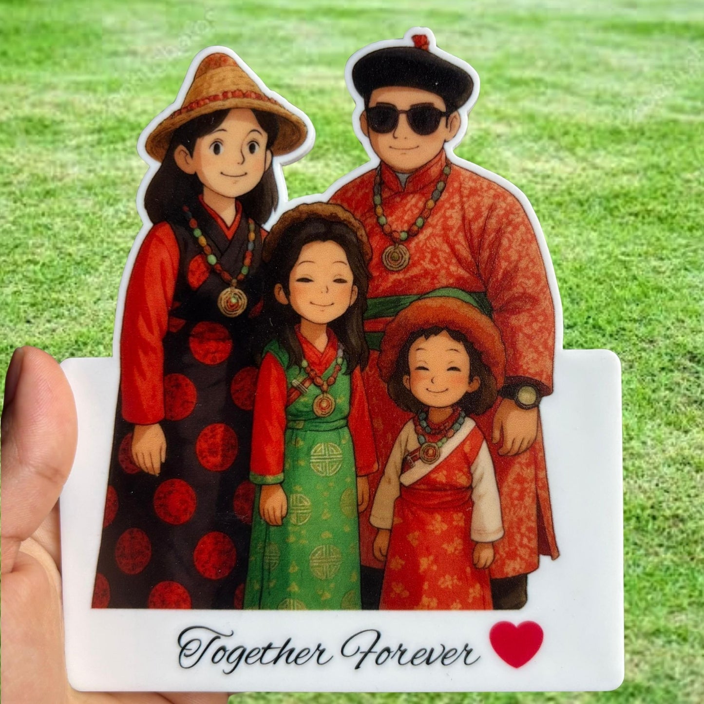 Personalised Ghibly Fridge Magnet