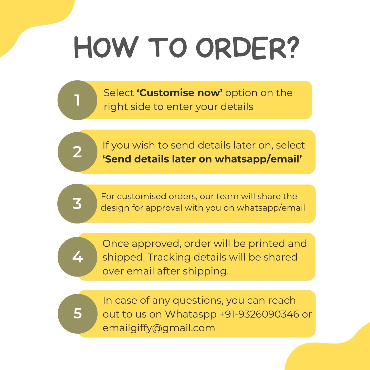 Personalised Illustration Standee