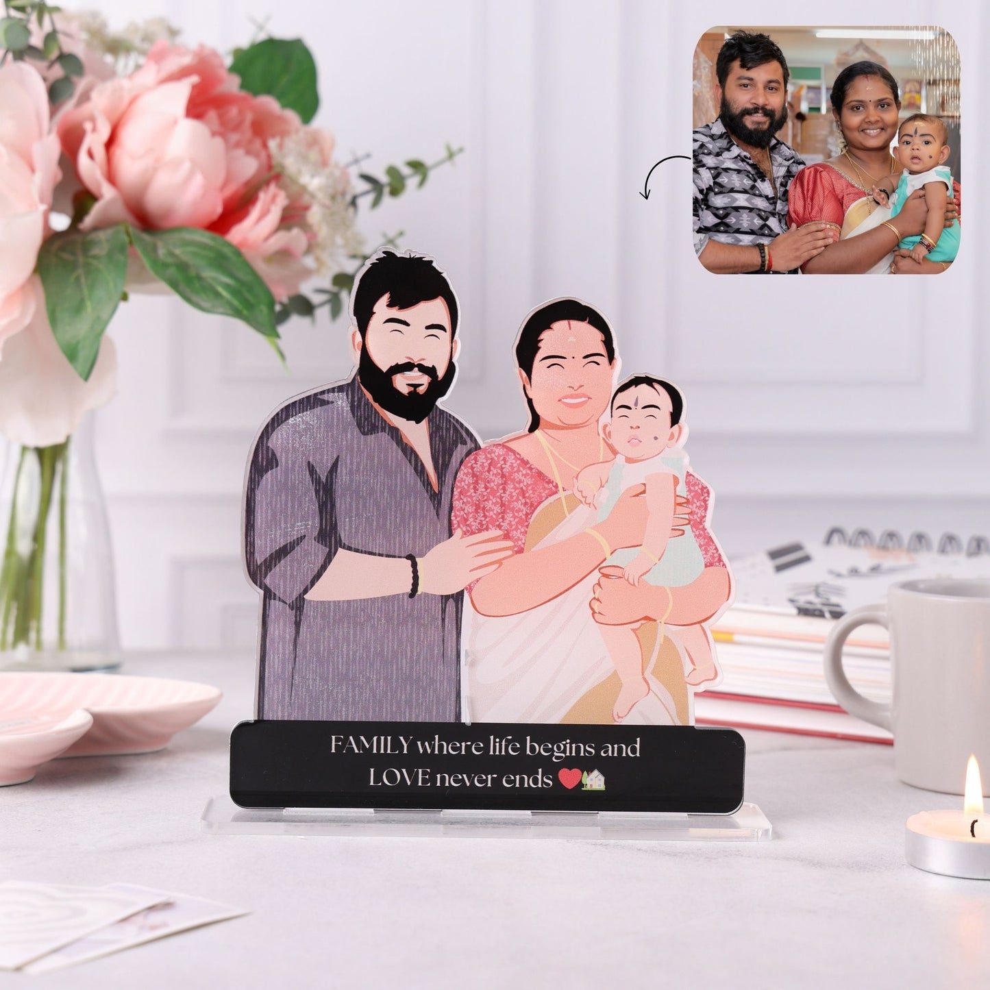Personalised Illustration Standee