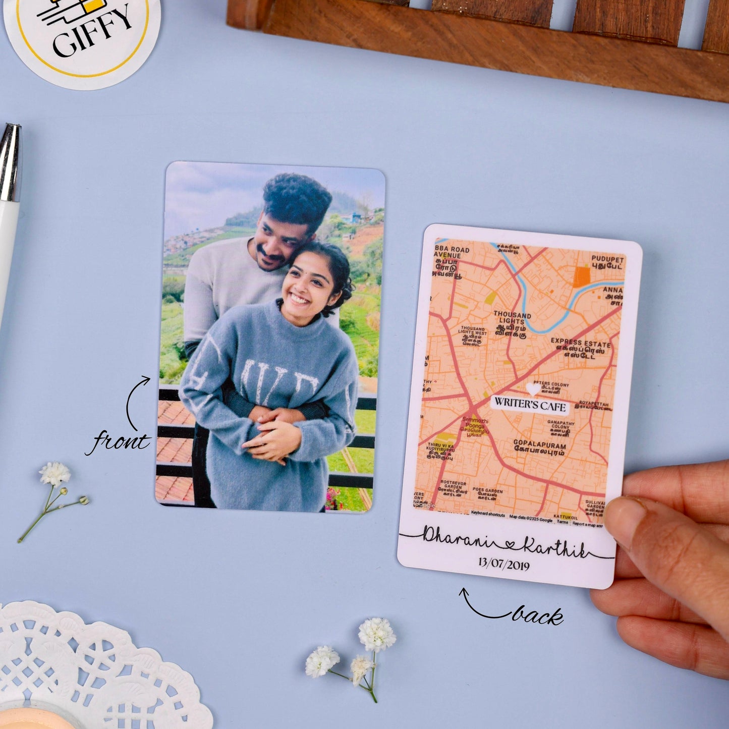 Love Location Wallet card