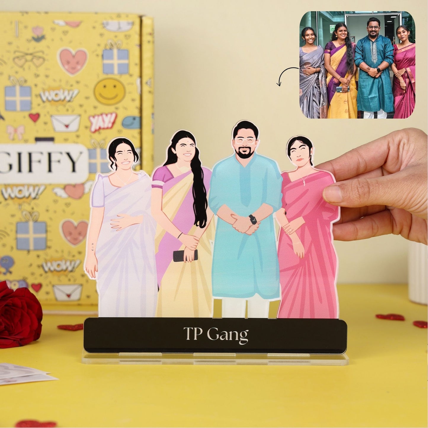 Personalised Illustration Standee