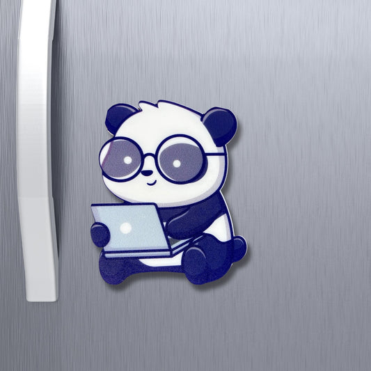 Techie Panda - Fridge Magnet