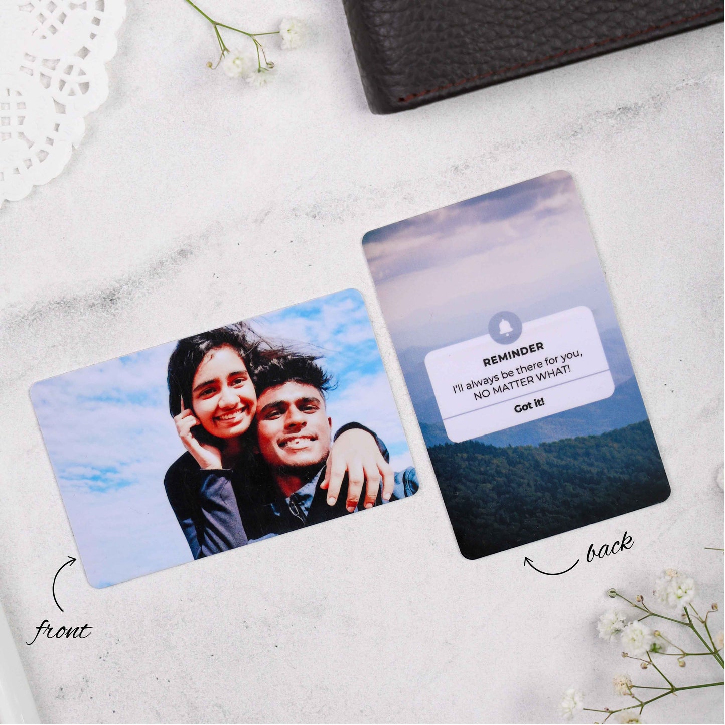 Reminder Wallet card