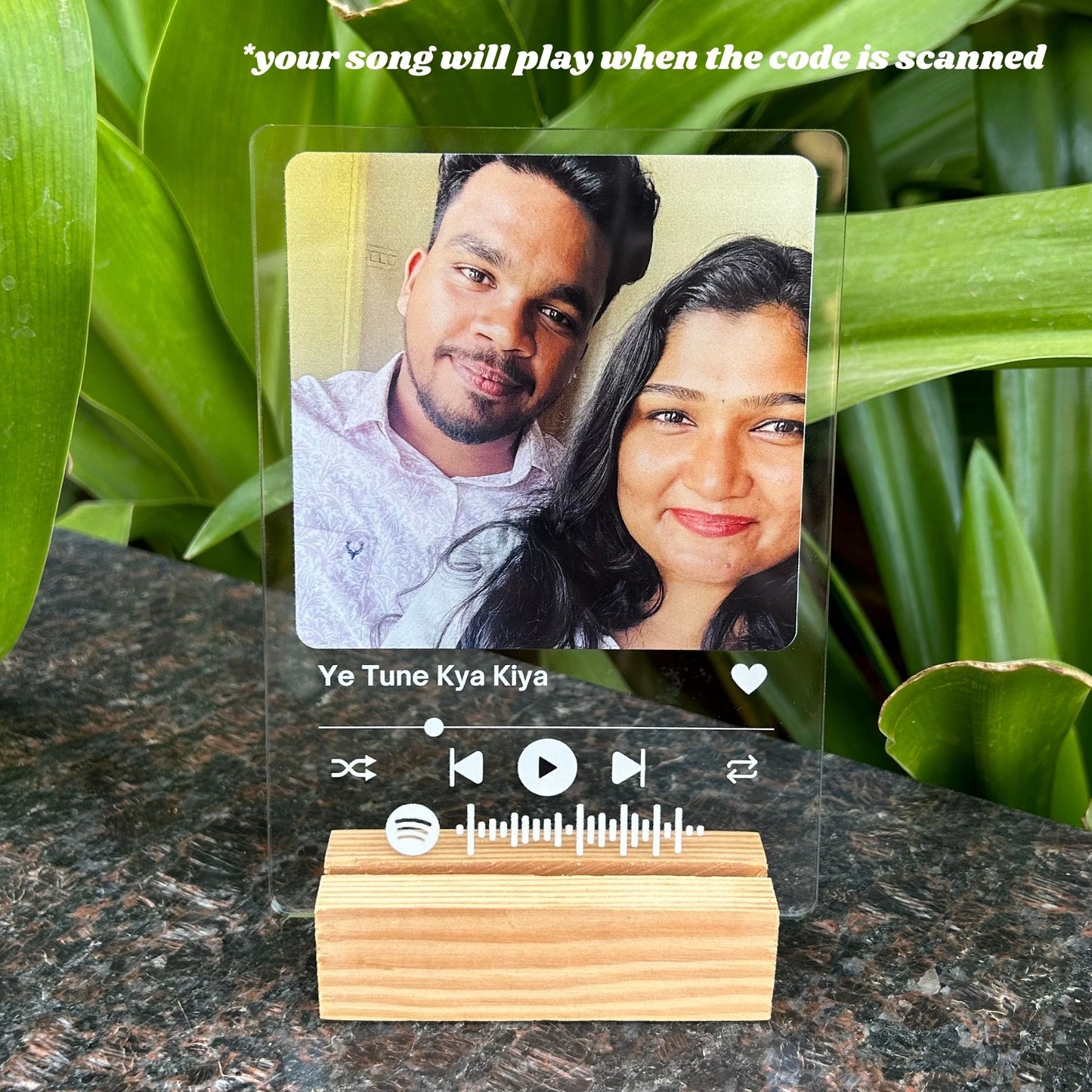 Personalised Spotify Standee
