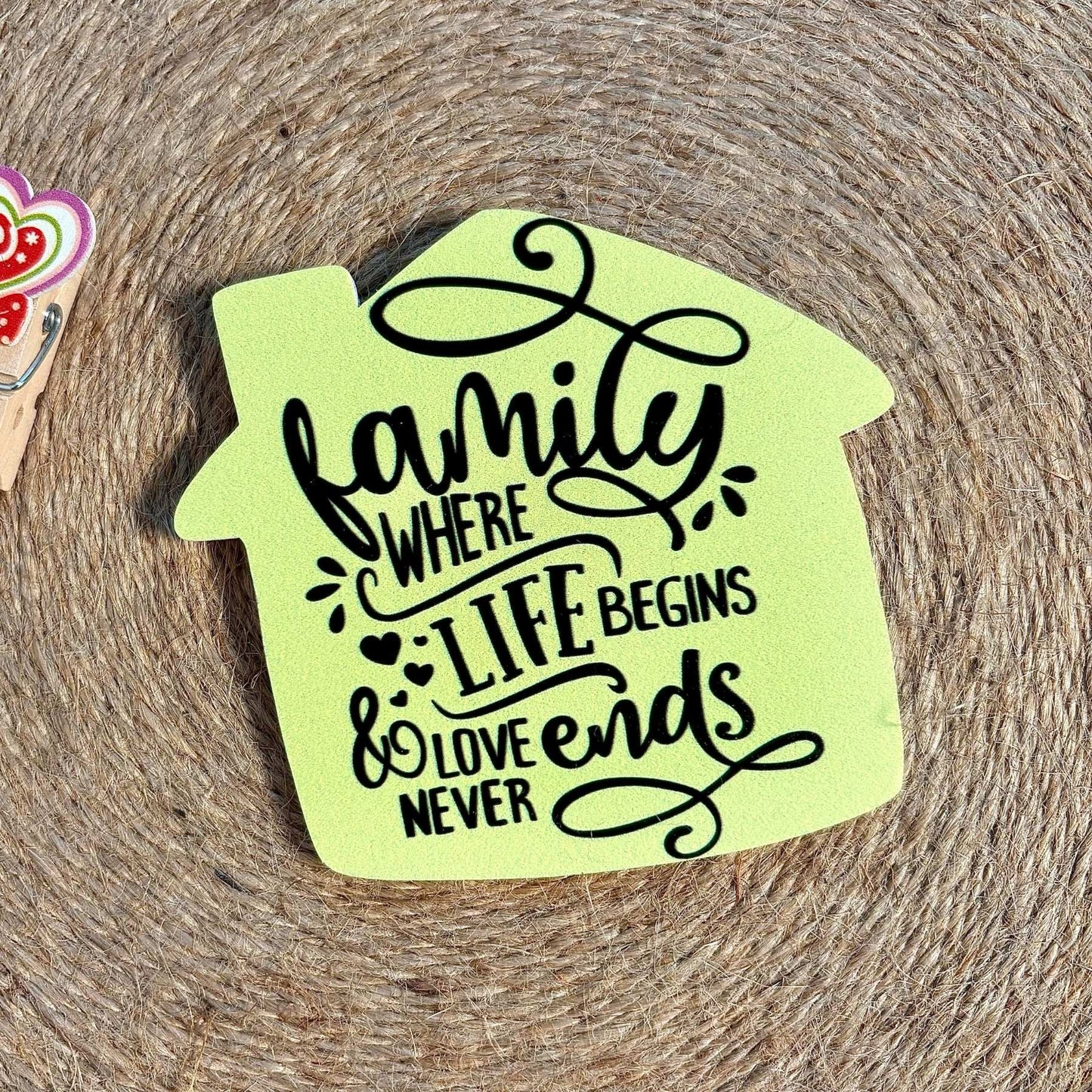Family Fridge Magnet