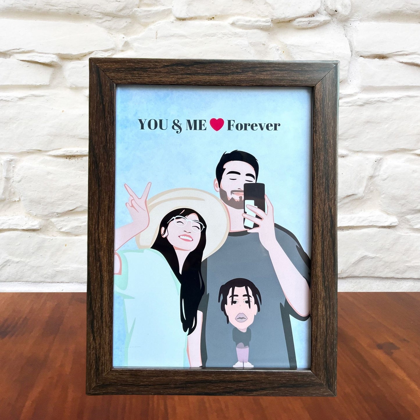 Personalised Illustration Frame
