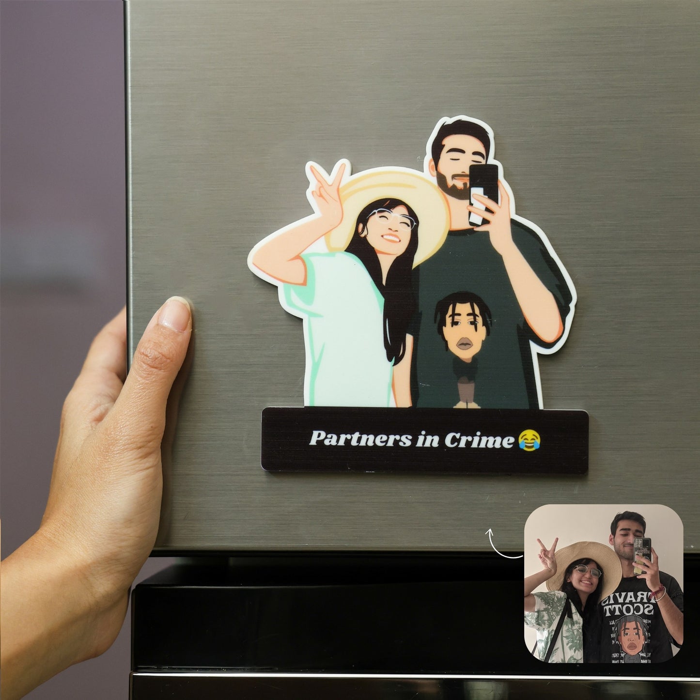 Illustration Fridge Magnet