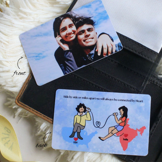 Long Distance Doodle Wallet card
