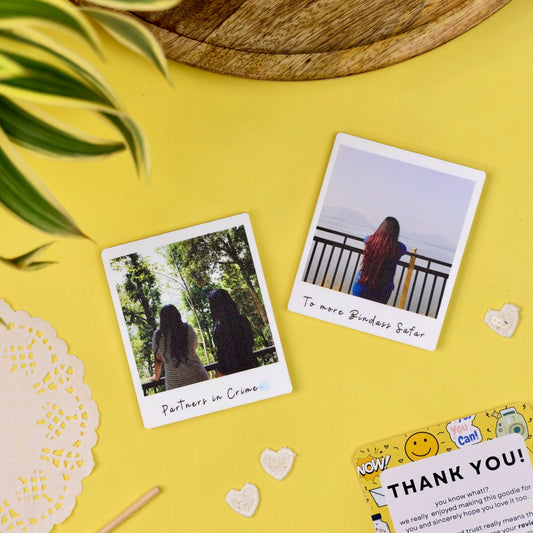Acrylic Polaroid Fridge Magnets
