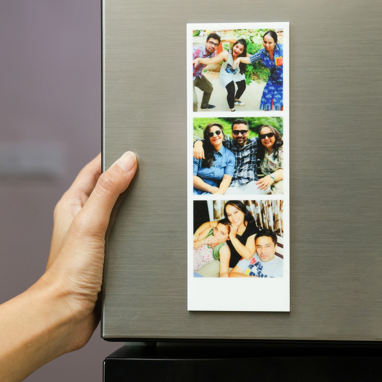 Acrylic Photo strip Fridge magnet