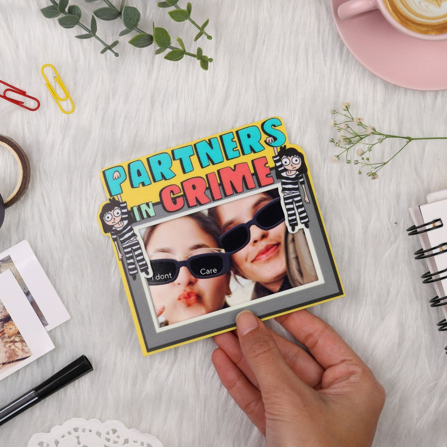 Partner in Crime Photo Magnet