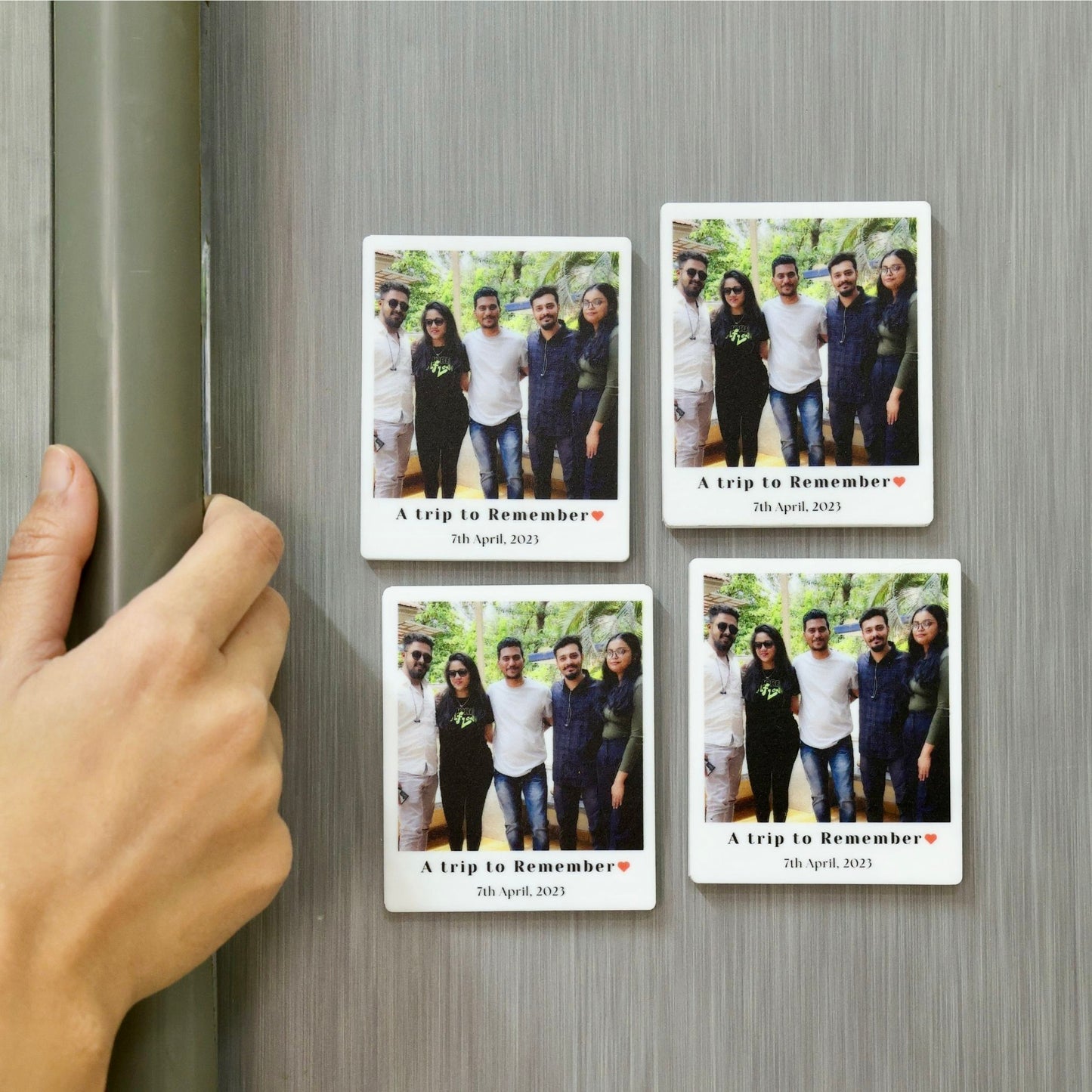 Acrylic Polaroid Fridge Magnets