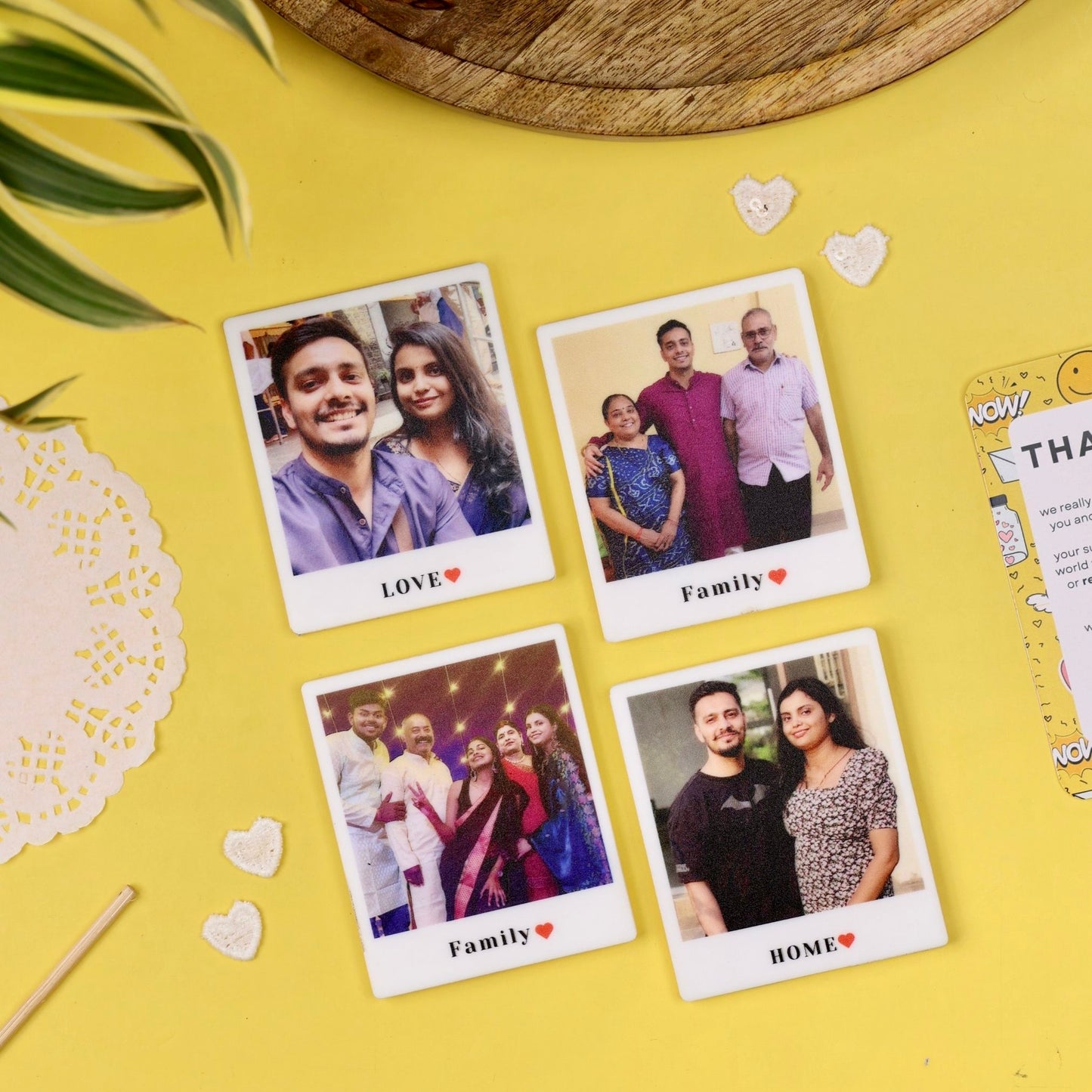 Acrylic Polaroid Fridge Magnets
