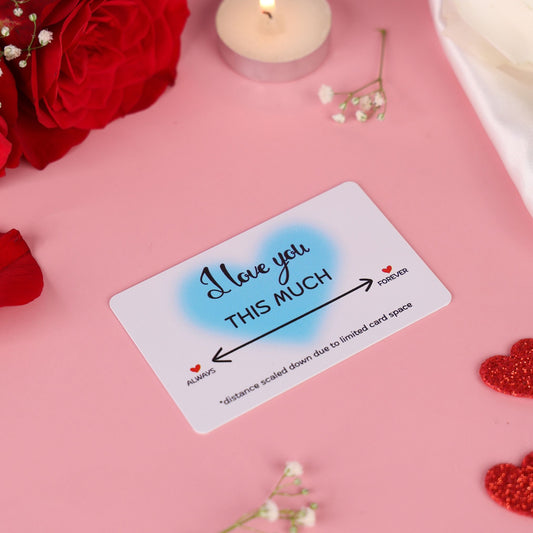 I love you Wallet card