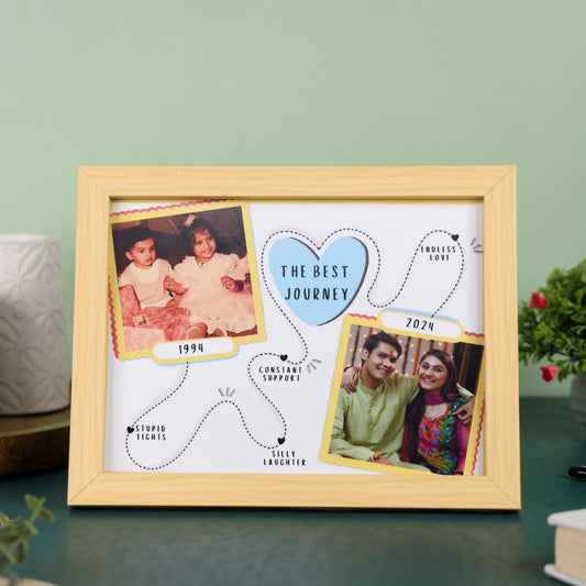 Personalised Best Journey Frame