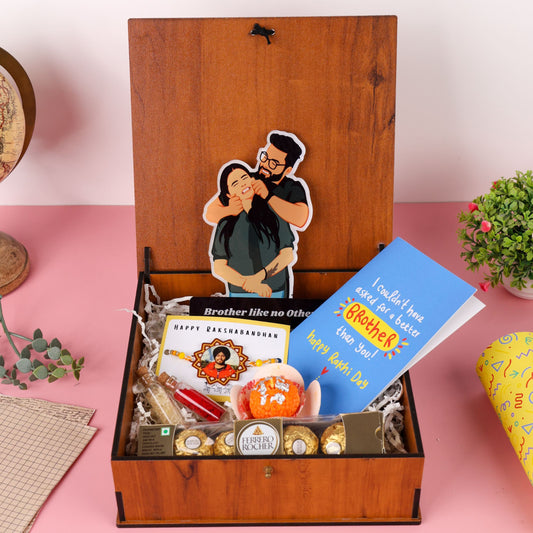 Brother Like No Other – Premium Rakhi Hamper