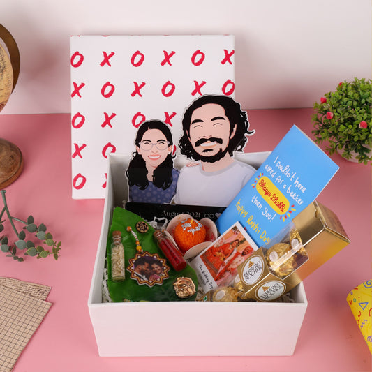 Bhaiya Bhabhi Rakhi hamper