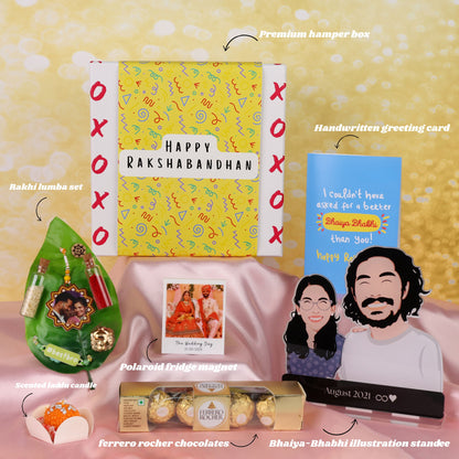 Bhaiya Bhabhi Rakhi hamper