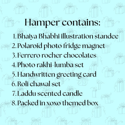 Bhaiya Bhabhi Rakhi hamper
