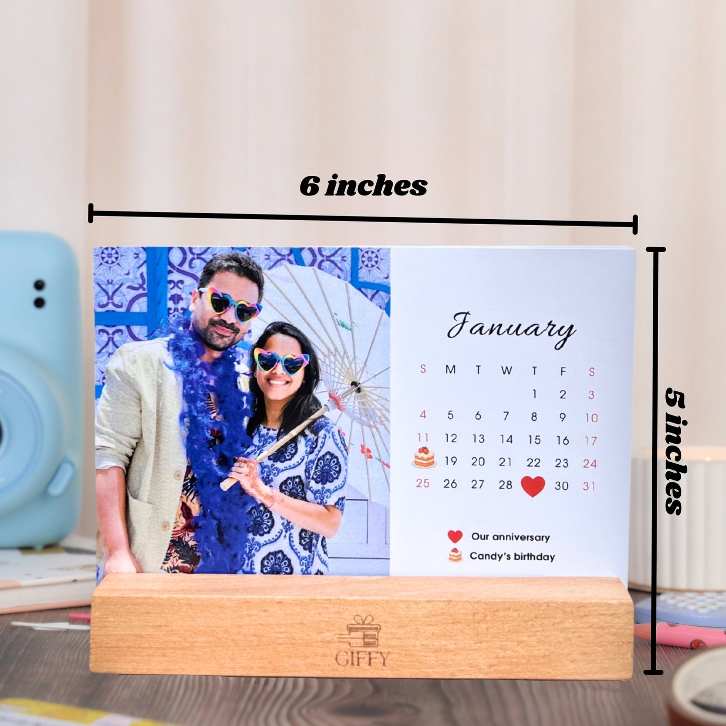 Special Dates Photo Calendar