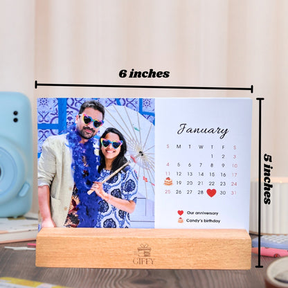 Special Dates Photo Calendar