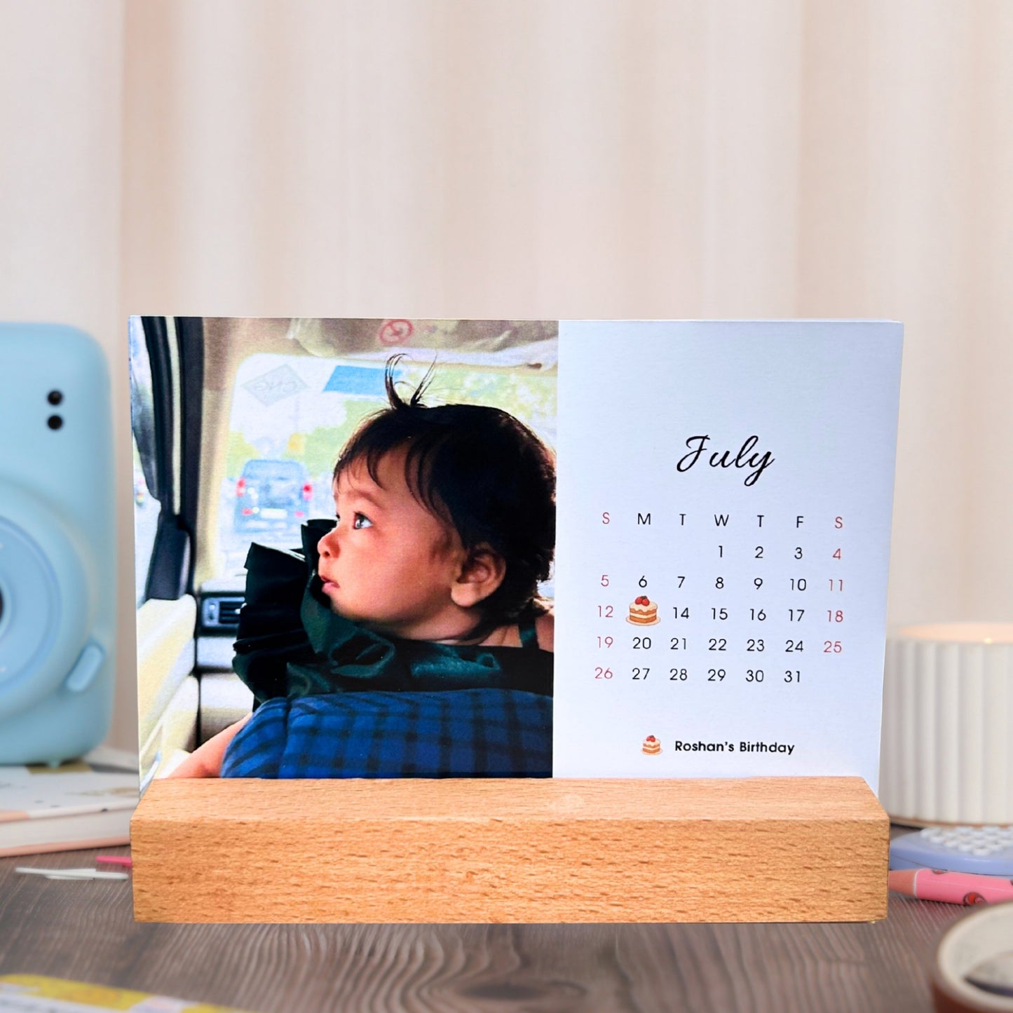 Special Dates Photo Calendar