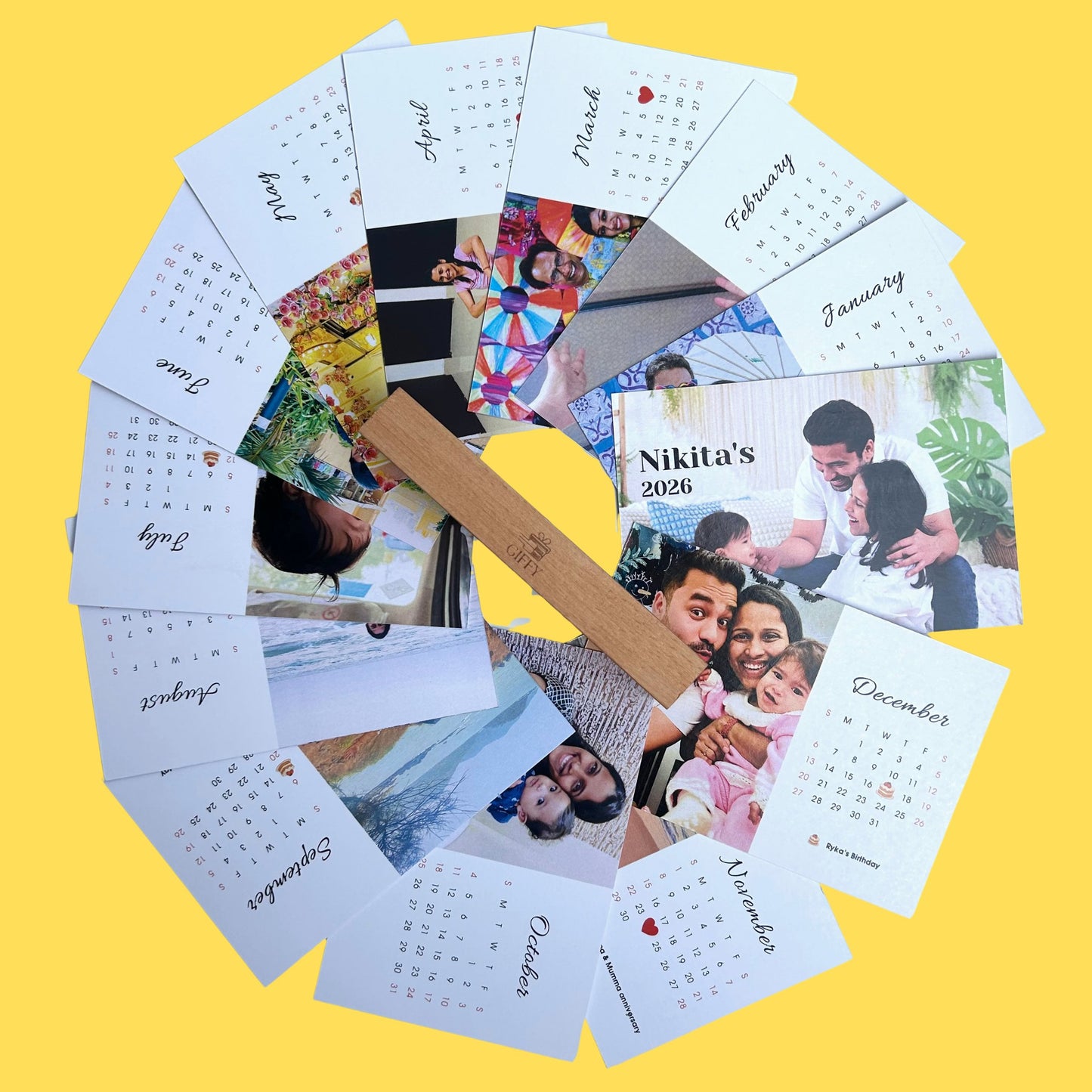 Special Dates Photo Calendar