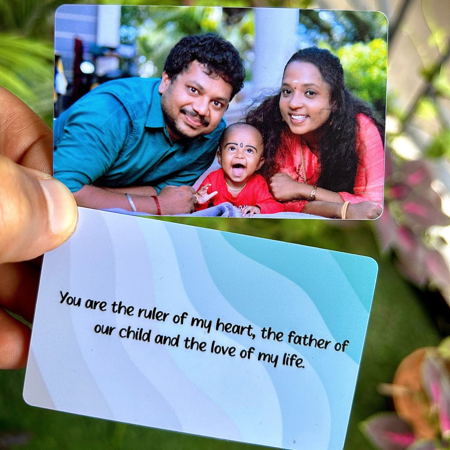 Photo Wallet Card – Personalised Photo Card Gift