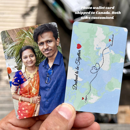 Photo Wallet Card – Personalised Photo Card Gift