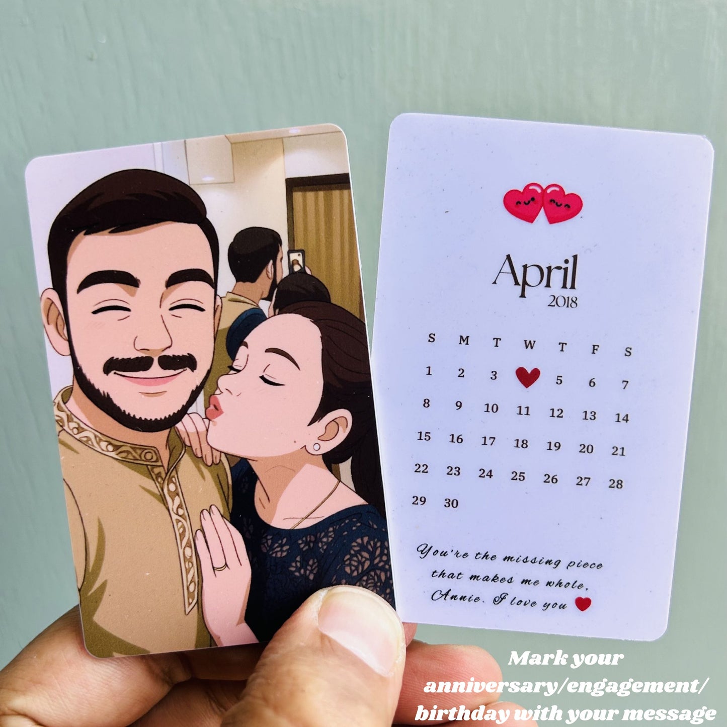 Photo Wallet Card – Personalised Photo Card Gift