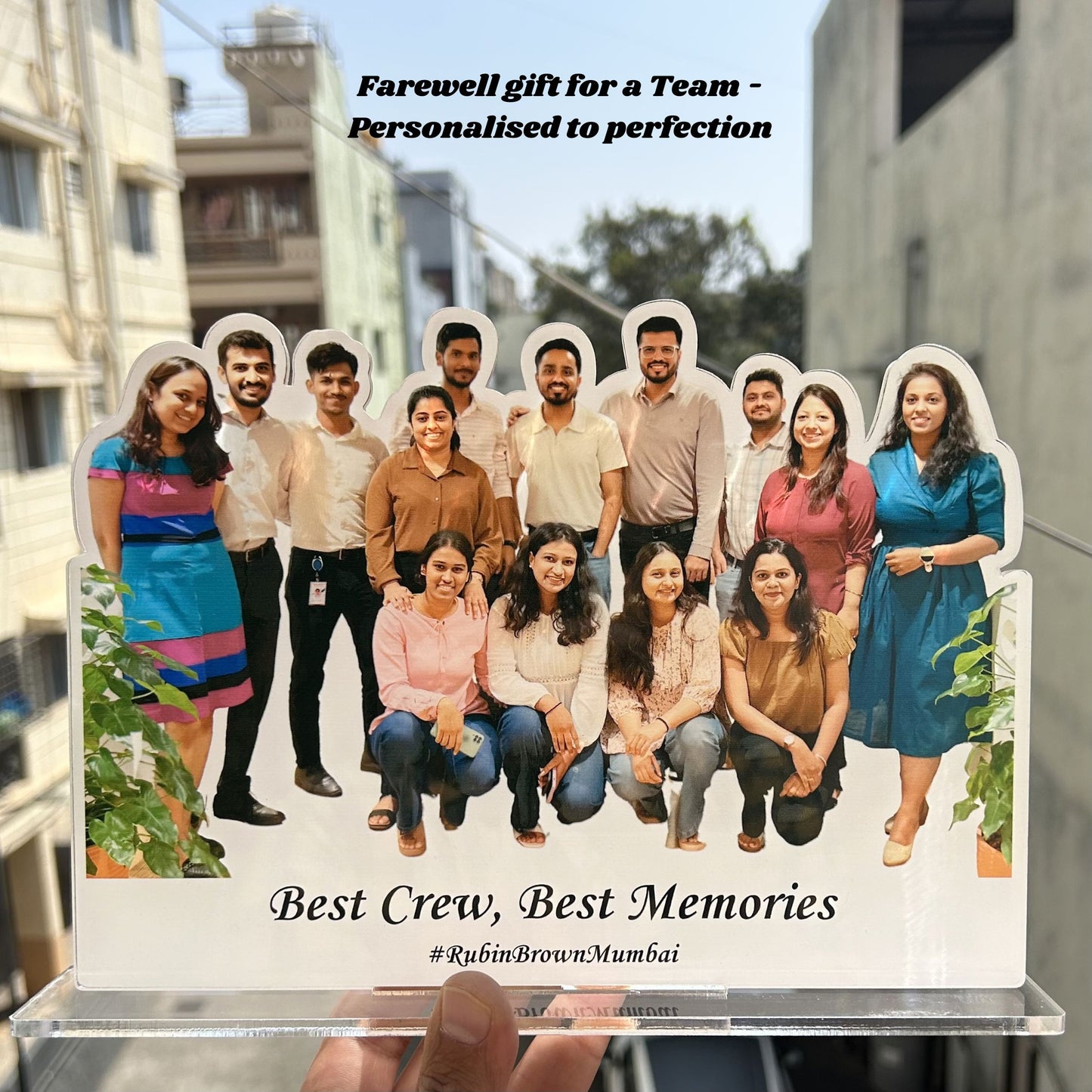 Team farewell personalised gift