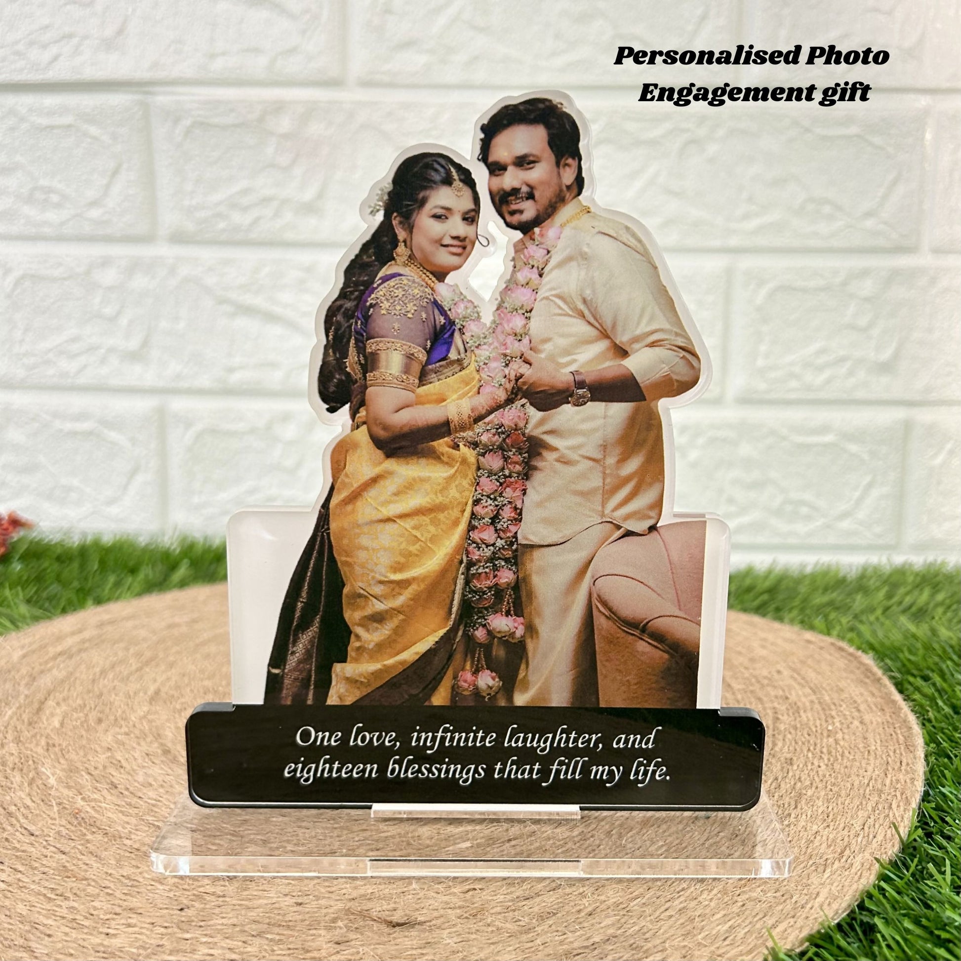 Engagement gift for couple unique