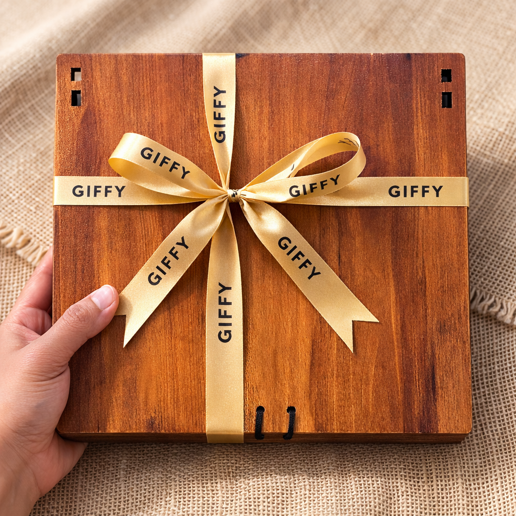 Wooden Hamper box
