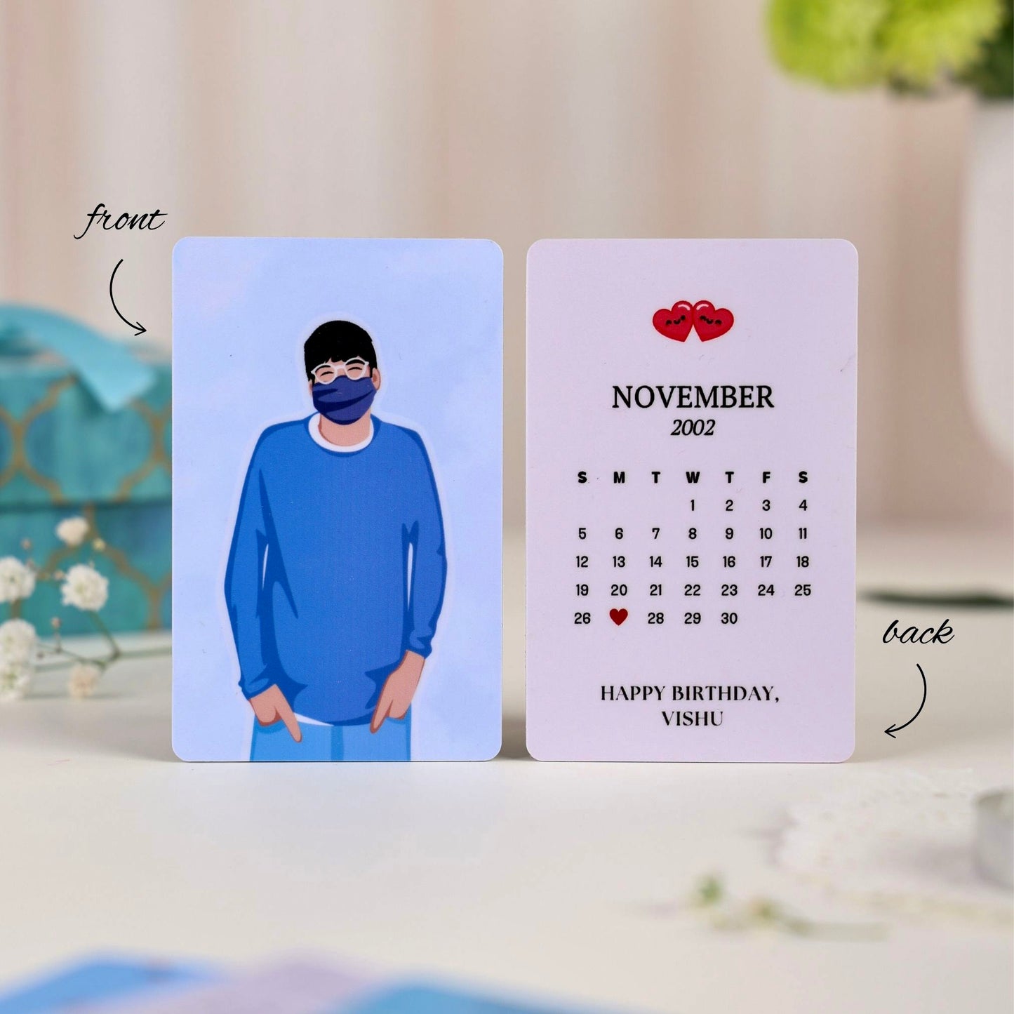 Illustration Wallet Card