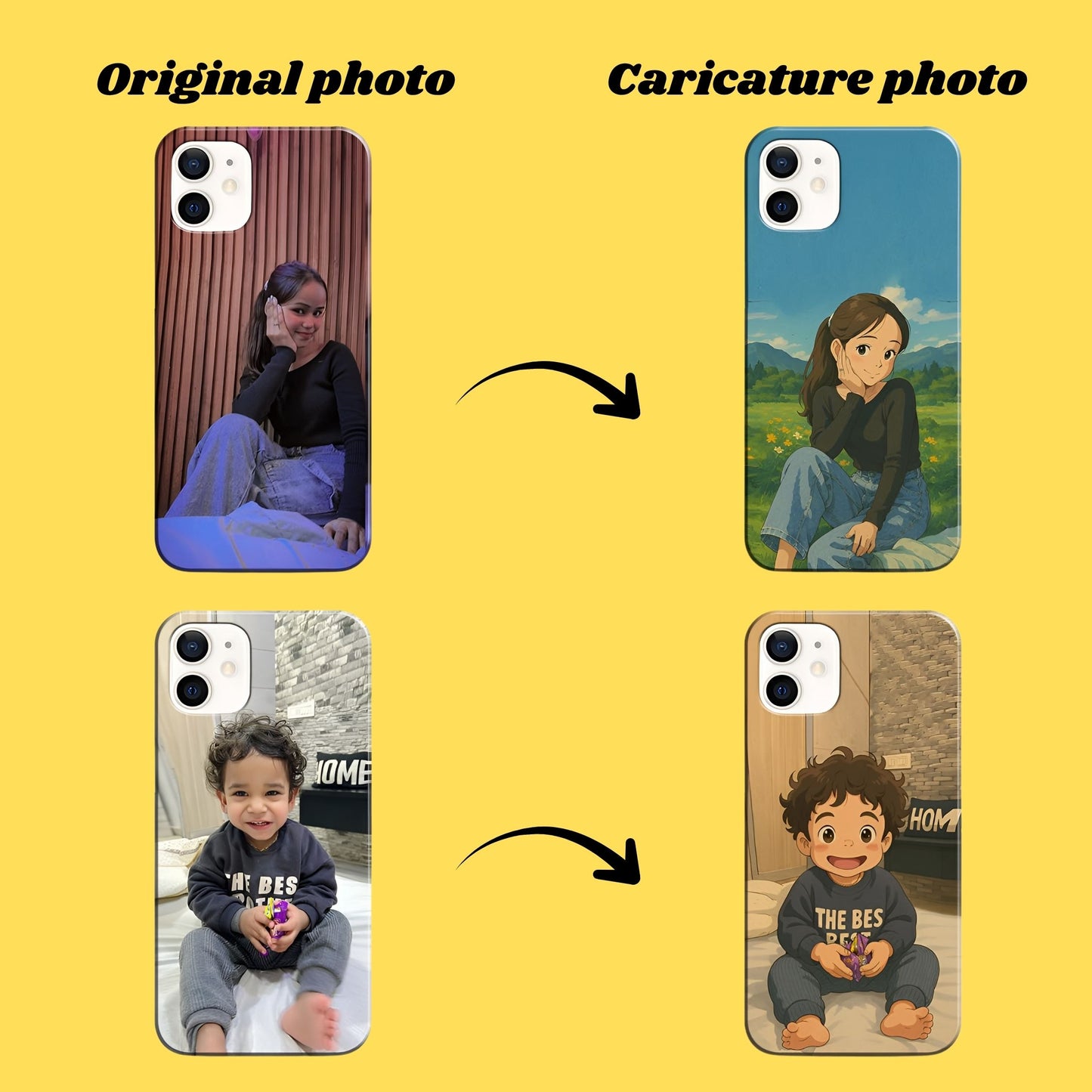 Personalised Ghibly Phone Cover
