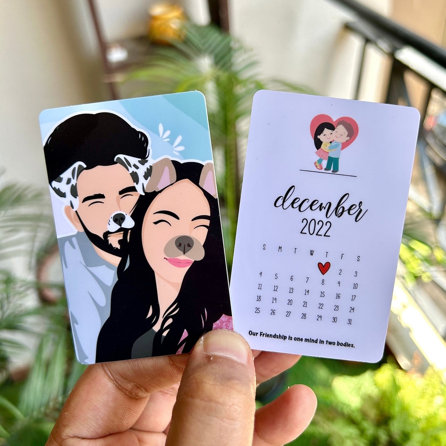 Illustration Wallet Card