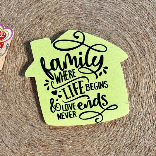 Family Fridge Magnet