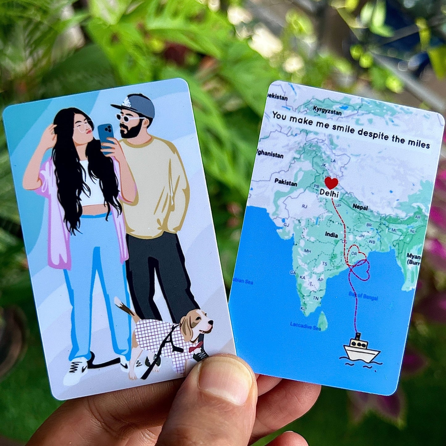 Illustration Wallet Card