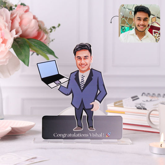 Caricature Standee - IT employee