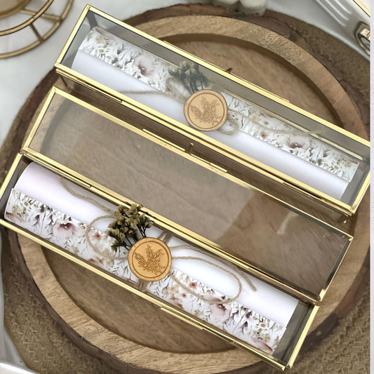 Personalised Letter in Vintage Box