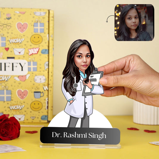 Caricature Standee - Doctor (female)