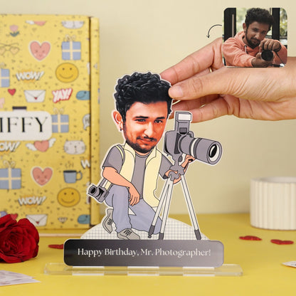 Caricature Standee - Photographer