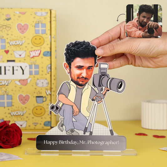 Caricature Standee - Photographer