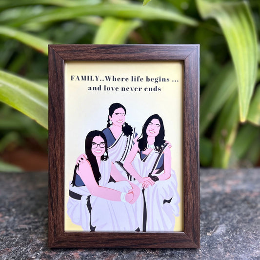 Personalised Illustration Frame