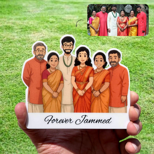 Personalised Ghibly Fridge Magnet